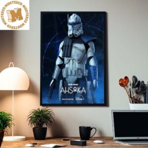 Star Wars Ahsoka Captain Rex Character Home Decor Poster Canvas