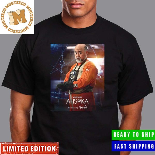 Star Wars Ahsoka Carson Teva Character Poster Classic T-Shirt Star Wars Ahsoka Carson Teva Character Poster Classic T-Shirt
