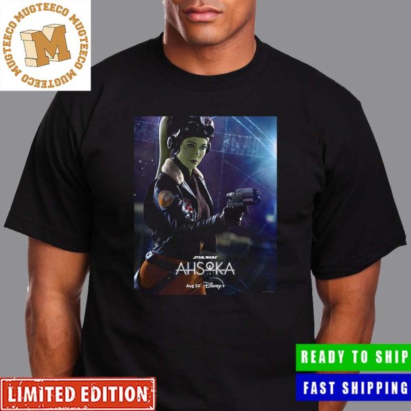 Star Wars Ahsoka Hera Syndulla Character Poster Unisex T-Shirt Star Wars Ahsoka Hera Syndulla Character Poster Unisex T-Shirt