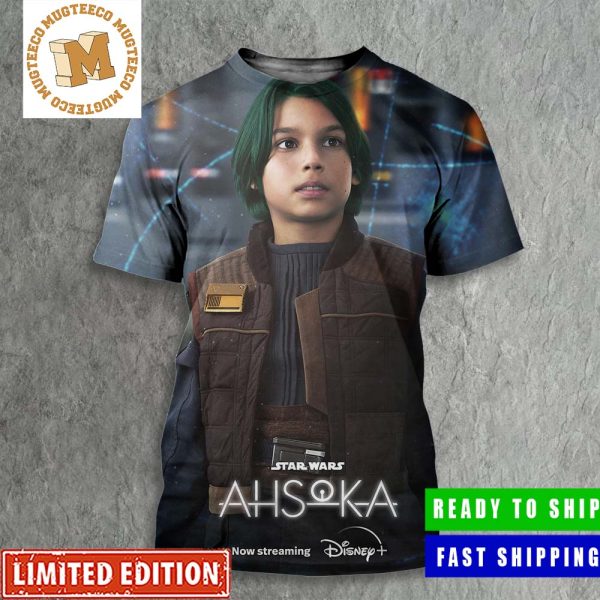 Star Wars Ahsoka Jacen Character Poster All Over Print Shirt Star Wars Ahsoka Jacen Character Poster All Over Print Shirt