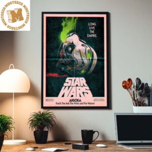 Star Wars Ahsoka Part 8 The Jedi The Witch And The Warlord Long Live The Empire Home Decorations Poster Canvas
