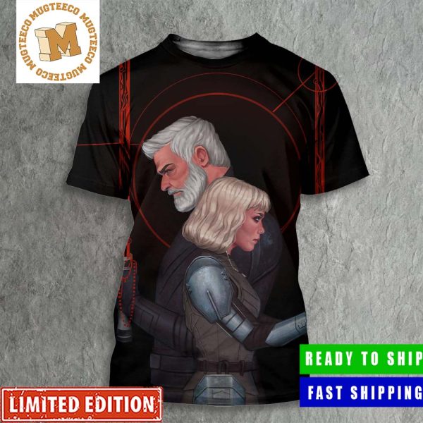 Star Wars Ahsoka The Wolves Baylan Skoll And Shin Hati All Over Print Shirt Star Wars Ahsoka The Wolves Baylan Skoll And Shin Hati All Over Print Shirt