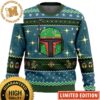 Star Wars Boba Fett Symbols Knitting Christmas Ugly Sweater