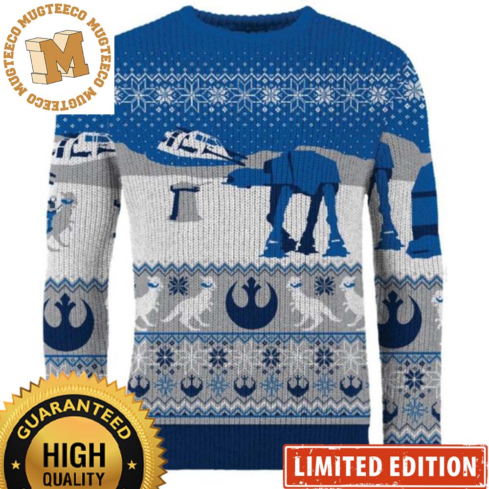 Star Wars Happy Hoth-liday Hoth Planet The Empire Strikes Back Christmas Ugly Sweater Star Wars Happy Hoth-liday Hoth Planet The Empire Strikes Back Christmas Ugly Sweater