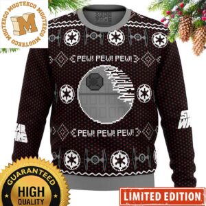Star Wars Imperial Pew Pew Knitting Christmas Ugly Sweater