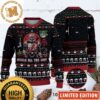 Star Wars Mandalorian Helmet Knitting Pattern Personalized Grey Christmas Ugly Sweater Star Wars Mandalorian Helmet Knitting Pattern Personalized Grey Christmas Ugly Sweater