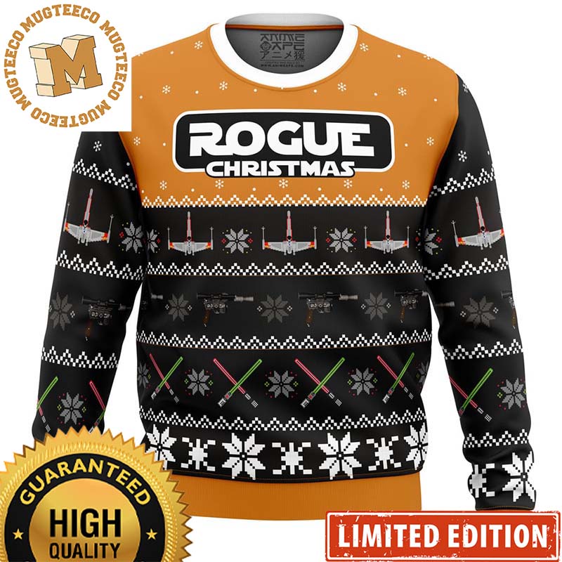 Star Wars Rogue Christmas Knitting Christmas Ugly Sweater Star Wars Rogue Christmas Knitting Christmas Ugly Sweater