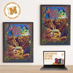 String Cheese Incident Salt Lake City UT Event Poster At Red  Butte Garden  Amphitheatre On July 22 2026 Home Decor Poster Canvas