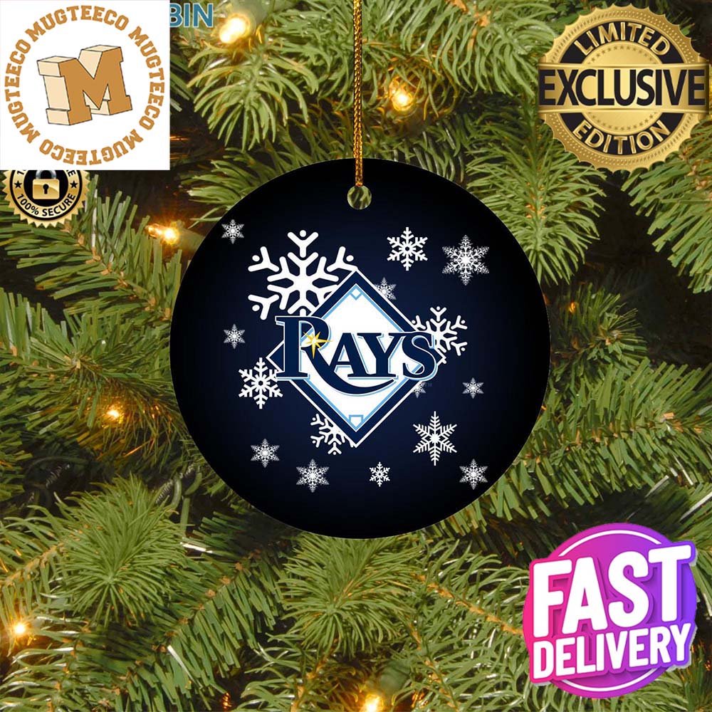 Tampa Bay Rays MLB Merry Xmas Custom Name Tree Decorations Ornament Tampa Bay Rays MLB Merry Xmas Custom Name Tree Decorations Ornament