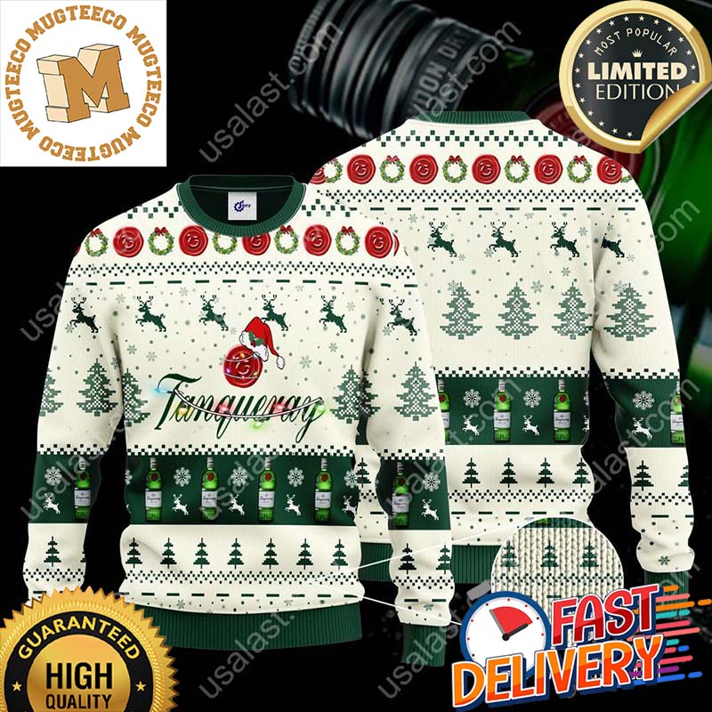 Tanqueray Santa Hat Ugly Christmas Sweater For Holiday 2023 Xmas Gifts Tanqueray Santa Hat Ugly Christmas Sweater For Holiday 2023 Xmas Gifts