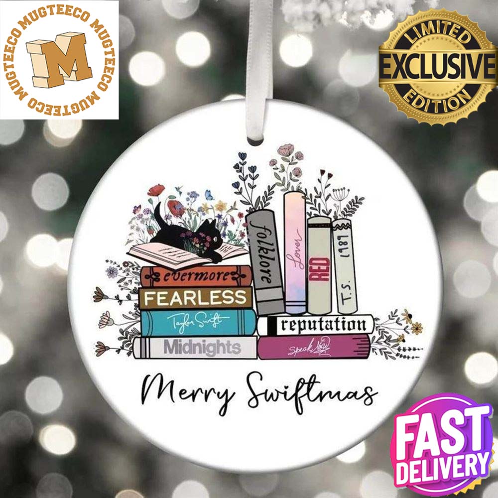 Taylor Swift Merry Christmas Eras Concert Ceramic Christmas Decorations Ornament Taylor Swift Merry Christmas Eras Concert Ceramic Christmas Decorations Ornament