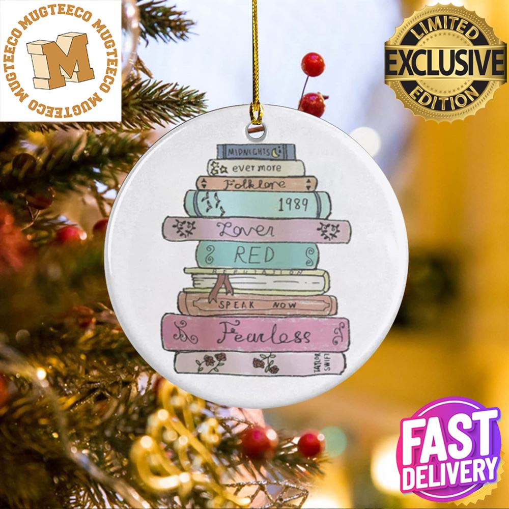 Taylor Version Albums As Books Taylor Eras Tour 2023 Christmas Tree Decorations Ornament Taylor Version Albums As Books Taylor Eras Tour 2023 Christmas Tree Decorations Ornament