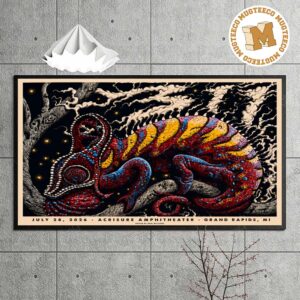 The 311 Grand Rapids MI 2026 Event Poster At Acrisure Amphitheater On July 28 2026 Home Decor Poster Canvas