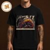 Cosmic Intruder Alien Graphic Vintage Unisex T Shirt