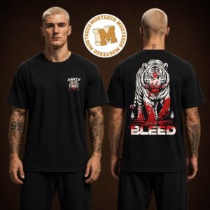 The Amity Affliction Bleed White Tiger Two Sided Unisex T Shirt