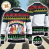 The Beatles Abbey Road 2023 Xmas Gifts Red And White Ugly Christmas Sweater