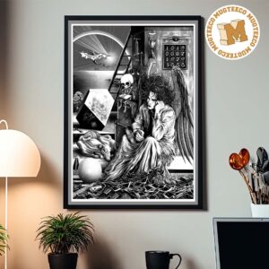 The Cure Germany 2026 Event Poster At Wuhlheide On July 10 12 2026 Home Decor Canvas