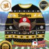 The Grinch Math Pittsburgh Steelers NFL Santa Hat I Hate People Ugly Christmas Sweater For Holiday 2023 Xmas Gifts