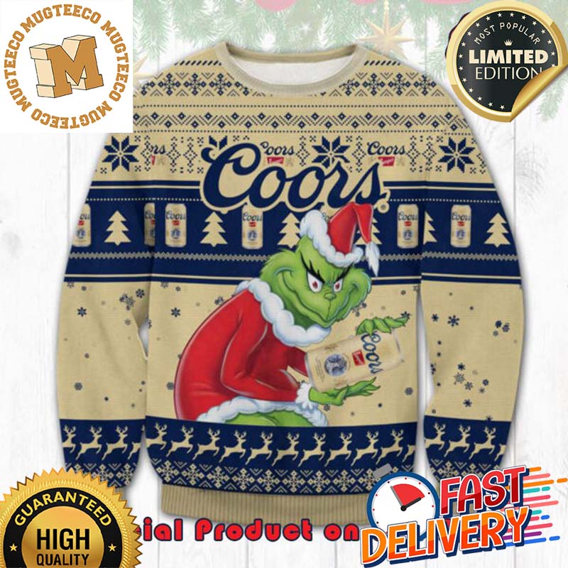 The Grinch Santa Claus Math Coors Banquet Reindeer Ugly Christmas Sweater For Holiday 2023 Xmas Gifts The Grinch Santa Claus Math Coors Banquet Reindeer Ugly Christmas Sweater For Holiday 2023 Xmas Gifts