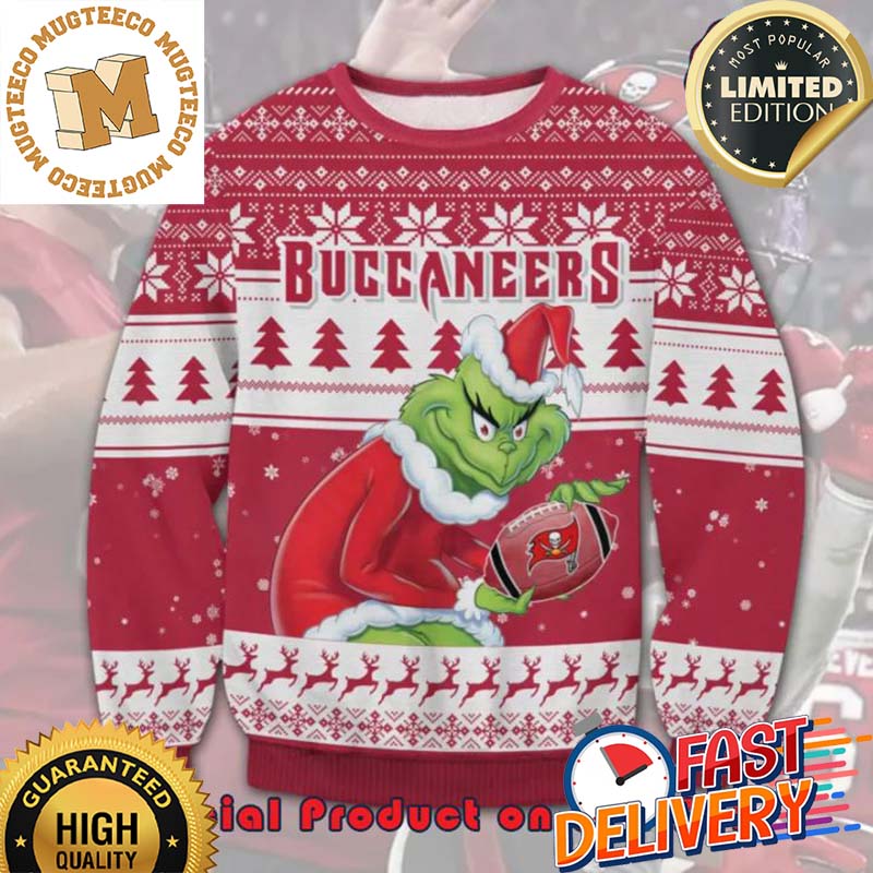 The Grinch x Tampa Bay Buccaneers NFL Santa Hat Ugly Christmas Sweater For Holiday 2023 Xmas Gifts The Grinch x Tampa Bay Buccaneers NFL Santa Hat Ugly Christmas Sweater For Holiday 2023 Xmas Gifts