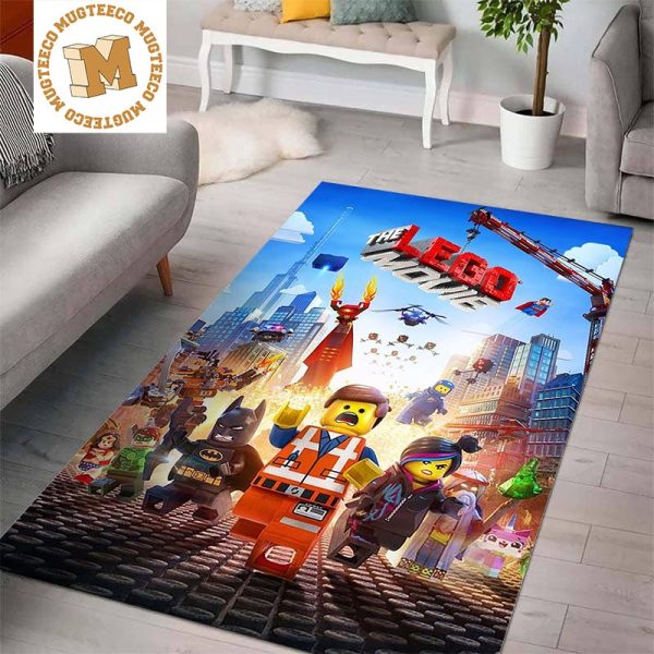 The Lego Movie An Ordinary Lego Mini Figure Area Rug Home Decor The Lego Movie An Ordinary Lego Mini Figure Area Rug Home Decor