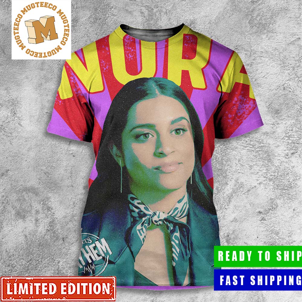 The Muppets Mayhem Lilly Singh As Nora All Over Print Shirt The Muppets Mayhem Lilly Singh As Nora All Over Print Shirt