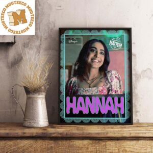 The Muppets Mayhem Saara Chaudry As Hannah Decorations Poster Canvas