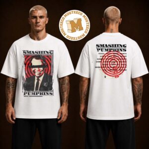 The Smashing Pumpkins Tour 2008 Former US President Richard Nixon Two Sided Unisex T Shirt