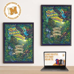 The String Cheese Incident Morrison Colorado Event Poster At Red Rocks Amphitheater On July 17 And 18 2026 Home Decor Poster Canvas
