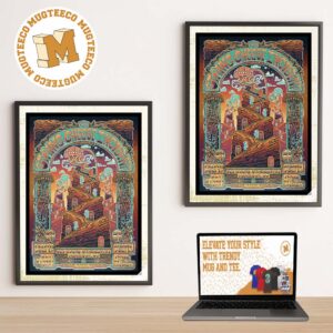The String Cheese Incident Morrison Colorado Event Poster At Red Rocks Amphitheatre On July 17 18 2026 Home Decor Poster Canvas