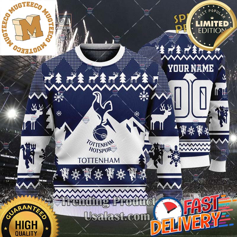 Tottenham Hotspur Personalized 3D Ugly Christmas Sweater For Holiday 2023 Xmas Gifts Tottenham Hotspur Personalized 3D Ugly Christmas Sweater For Holiday 2023 Xmas Gifts