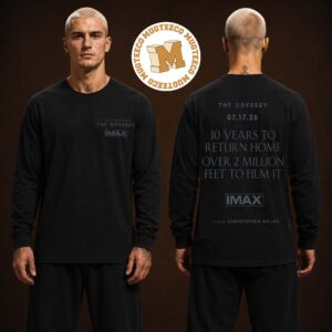 Travisscott Cactus Jack X The Odyssey X IMAX 10 Years Short Long Sleeve Two Sided Unisex T Shirt