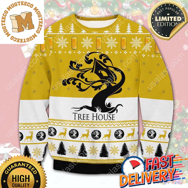 Tree House Ugly Christmas Sweater For Holiday 2023 Xmas Gifts Tree House Ugly Christmas Sweater For Holiday 2023 Xmas Gifts