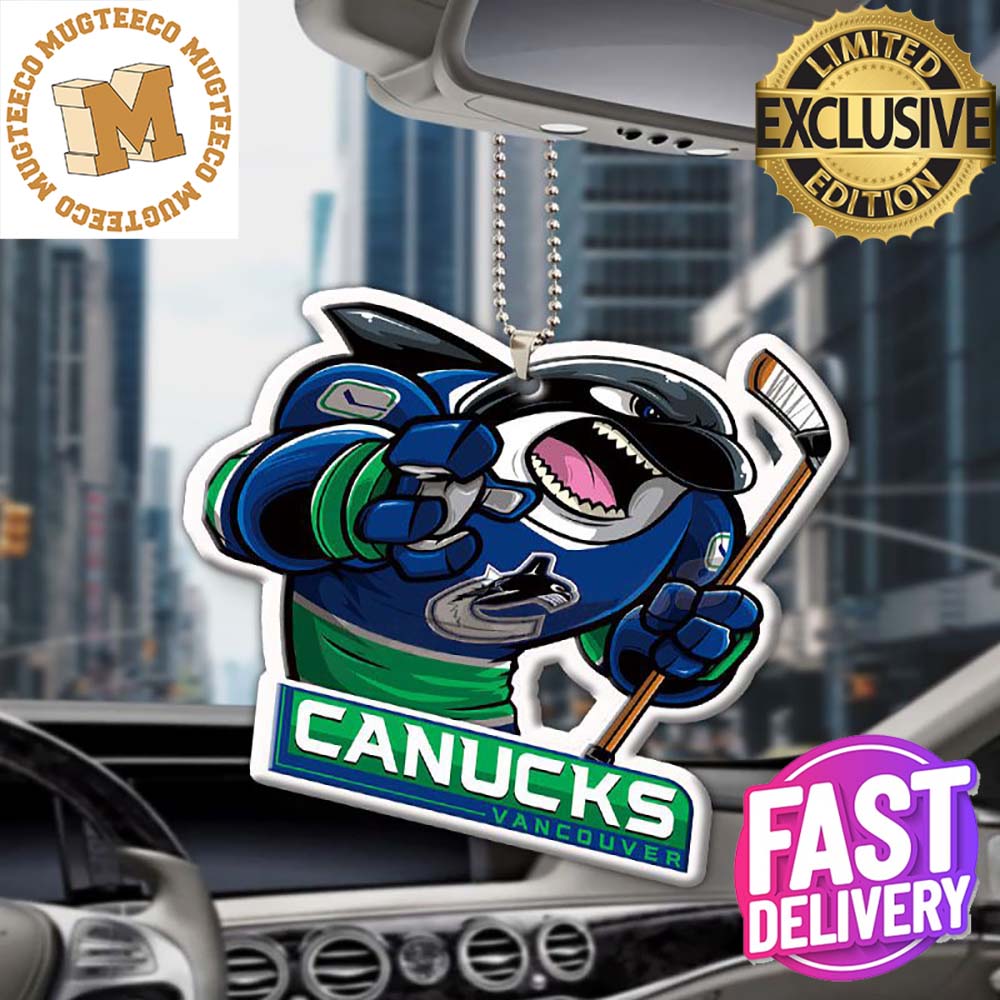 Vancouver Canucks NHL Mascot 2023 Holiday Gifts Custom Name Christmas Ornament Vancouver Canucks NHL Mascot 2023 Holiday Gifts Custom Name Christmas Ornament