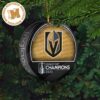 Vegas Golden Knights Stanley Cup Champions Puck 2023 Champions Holiday Gifts Christmas Decorations Ornament Vegas Golden Knights Stanley Cup Champions Puck 2023 Champions Holiday Gifts Christmas Decorations Ornament