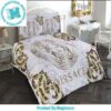 Versace Logo Of All Sizes Orange And Greca Border Bedding Set Queen Versace Logo Of All Sizes Orange And Greca Border Bedding Set Queen
