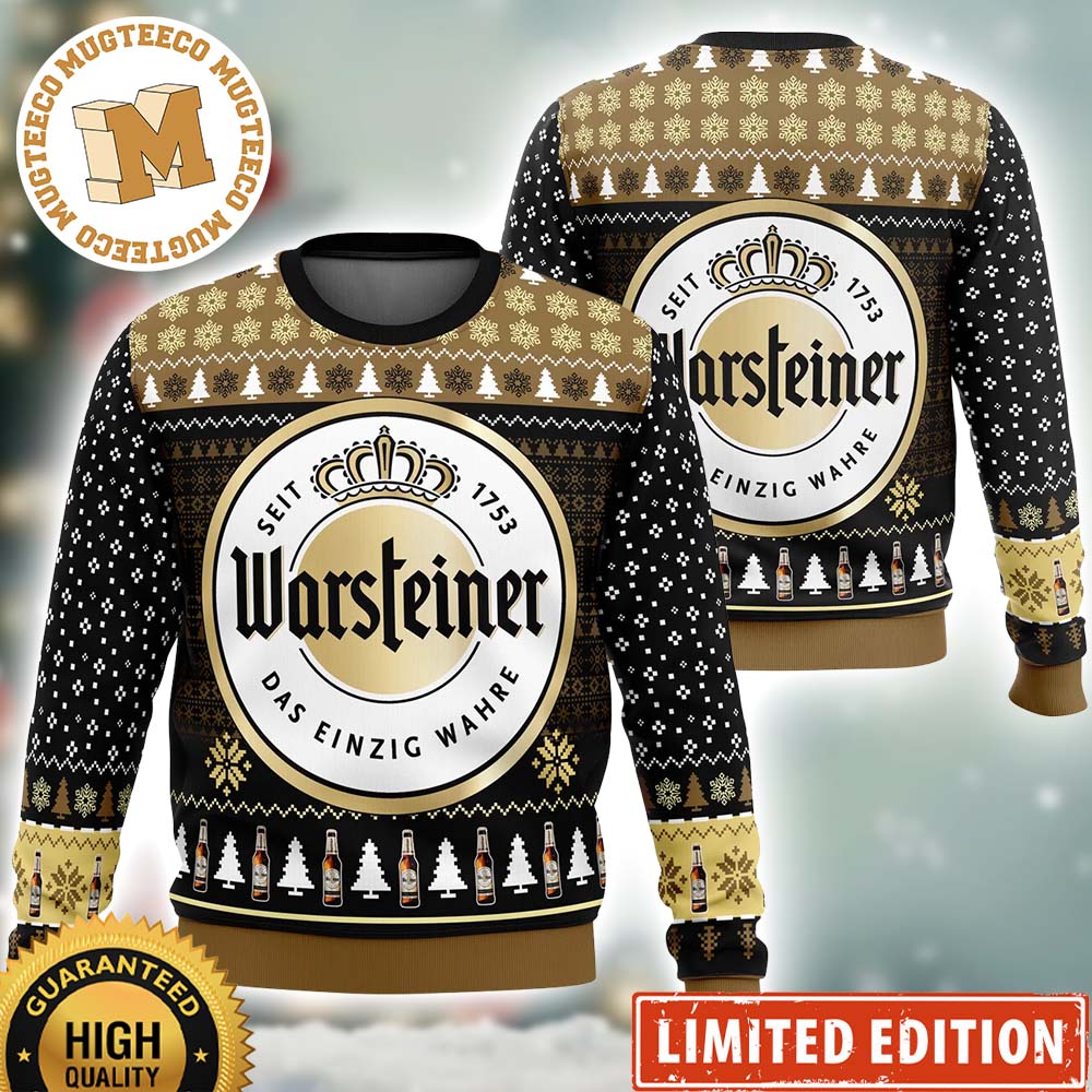 Warsteiner Das Einzig Wahre Ugly Christmas Sweater Warsteiner Das Einzig Wahre Ugly Christmas Sweater