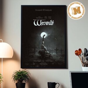 Werwulf 2026 Movie Poster Devoureth All Mankynde In theaters On December 25 2026 Home Decor Poster Canvas