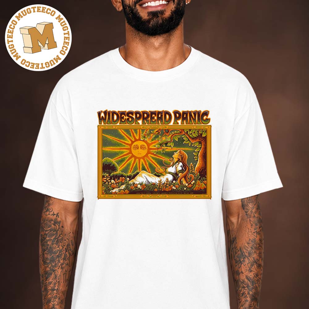 Widespread Panic Event Poster At Hayden Homes Amphitheater On July 10 11 2026 Unisex T Shirt Widespread Panic Event Poster At Hayden Homes Amphitheater On July 10 11 2026 Unisex T Shirt