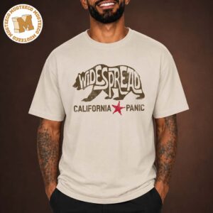 Widespread Panic Event Tee California Tour 2026 Grizzly Bear Unisex T-Shirt
