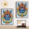 Dave Matthews Band Darien Center Ny 2026 Event Poster At Darien Lake Amphitheater On July 22 2026 Home Decor Poster Canvas