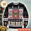 Wild Turkey Bourbon Whiskey 3D Xmas 2023 Gift Ugly Christmas Sweater