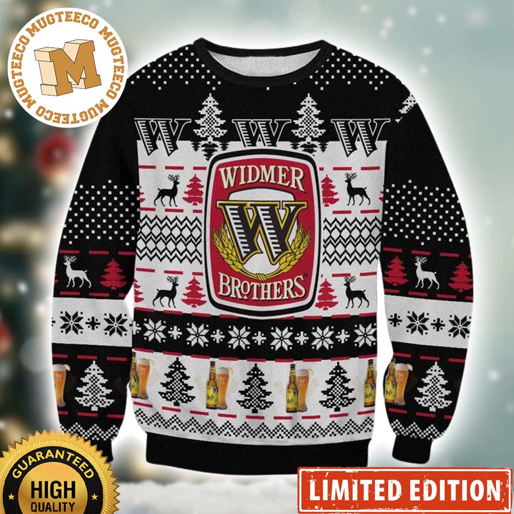 Widmer Brothers Beer Ugly Christmas Sweater Gift For Beer Lovers 2023 Widmer Brothers Beer Ugly Christmas Sweater Gift For Beer Lovers 2023