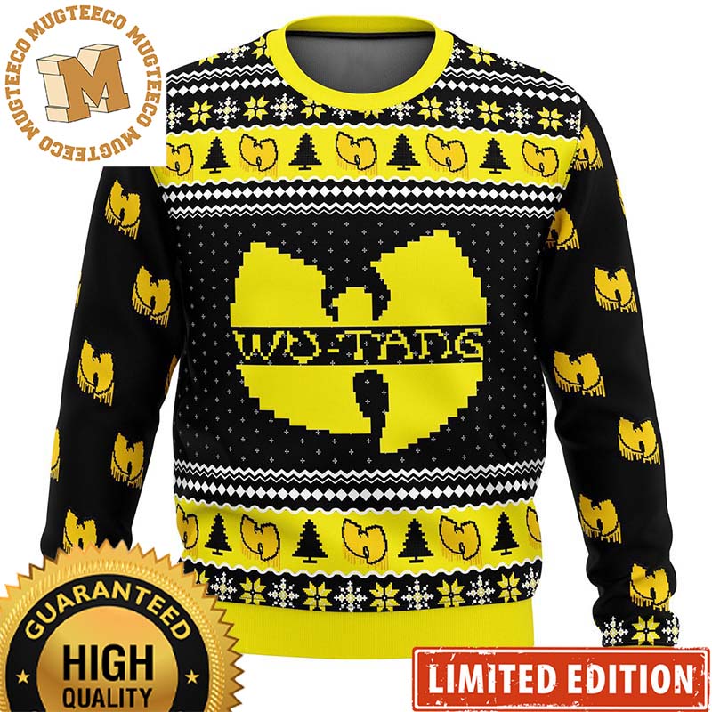 Wu-Tang Clan Big Logo Knitted Ugly Christmas Sweater Wu-Tang Clan Big Logo Knitted Ugly Christmas Sweater