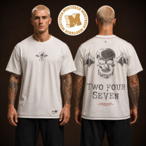 247 x Avenged Sevenfold Death Bat Two Sided Unisex T Shirt
