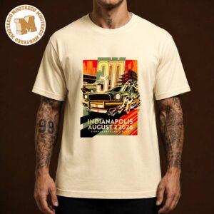 311 Band Indianapolis So Glad You Made It Tour 2026 Event Poster At Everwise Amphitheater At White River State Park On August 2 2026 Unisex T Shirt