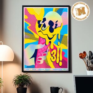311 Band Thornville OH 2026 Event Poster At Legend Valley On August 1 2026 Home Decor Poster Canvas