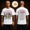 Aftershock Festival Sacramento California 2026 Stardust Skull My Chemical Romance Tool Limp Bizkit Pierce The Veil Two Sided Unisex T Shirt