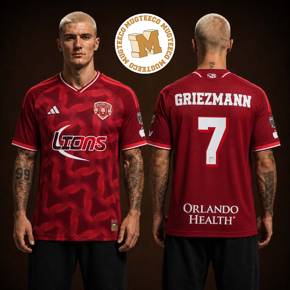 Antoine Griezmann Orlando City SC Adidas x MLS 2026 Archive On-Field Football Jersey Antoine Griezmann Orlando City SC Adidas x MLS 2026 Archive On-Field Football Jersey