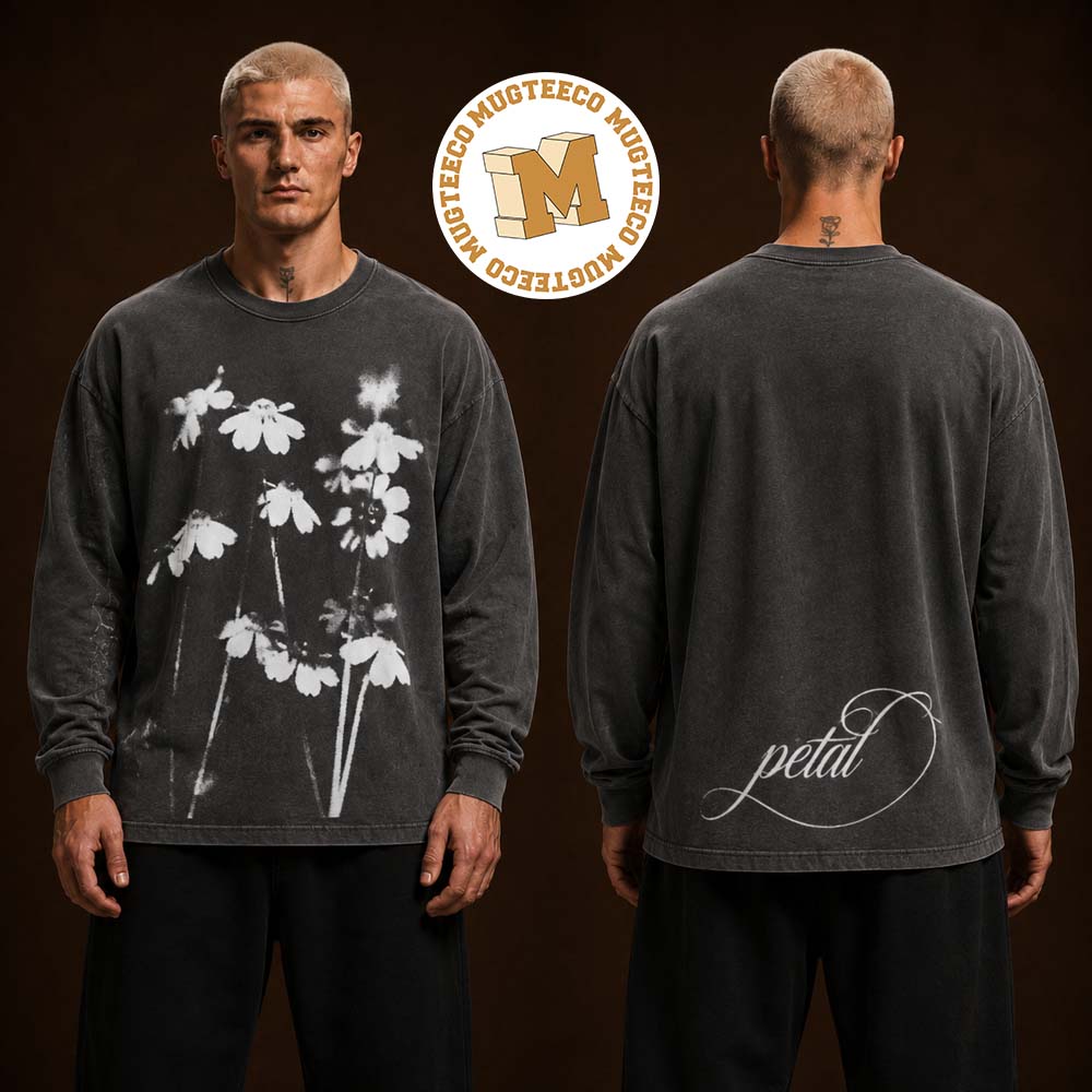 Ariana Grande Petal Blurred Flowers Two Sided Unisex Longsleeve Shirt Ariana Grande Petal Blurred Flowers Two Sided Unisex Longsleeve Shirt